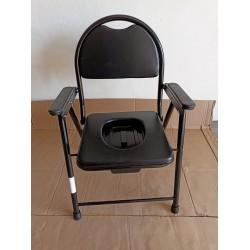 Heavy Duty Bariatric Folding Bedside Commode Chair