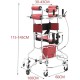 Adult Standing Rollator Walker with Seat For Seniors & Patient