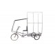 Advertising Cycle Three Wheeler With Canopy