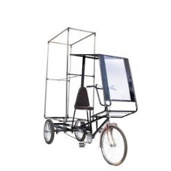 Advertising Cycle Three Wheeler With Canopy