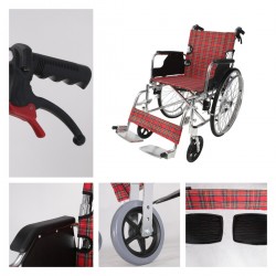 Mobility Kart Aluminium Basic Half Folding Manual Wheelchair Mobility Kart Aluminium Basic Half Folding Manual Wheelchair
