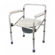 Aluminium Height Adjustable Commode Chair Aluminium Height Adjustable Commode Chair