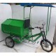 Battery Operated Garbage Container Cycle Rickshaw