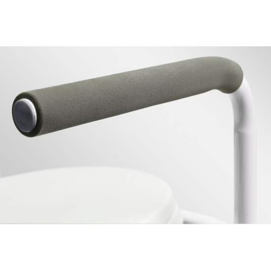 Bedside Height Adjustable Commode with Arm