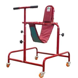 CP Walker Child Height Adjustable Cerebral Palsy Walker with Back Supporting