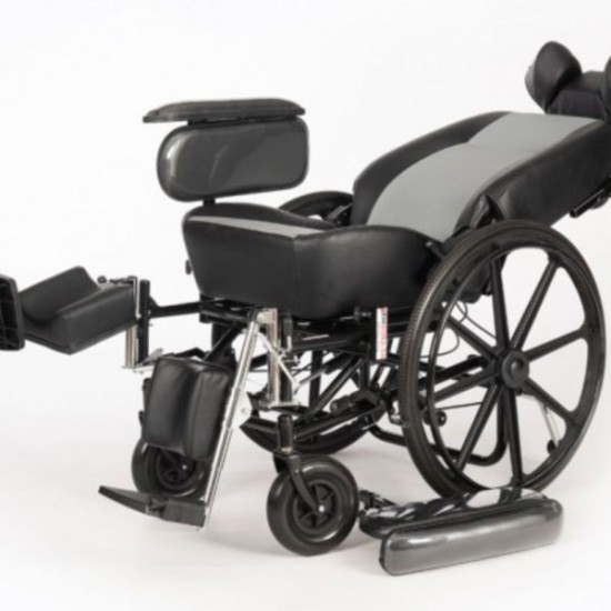 Cerebral Palsy Reclining Wheelchair with Comfortable Seat
