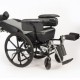 Cerebral Palsy Reclining Wheelchair with Comfortable Seat
