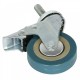 Commode Chair Wheel Caster 3 Inch With Brake