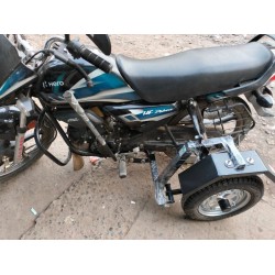 Compact Side Wheel Attachment Kit For Hero HF Deluxe BS6 Compact Side Wheel Attachment Kit For Hero HF Deluxe BS6