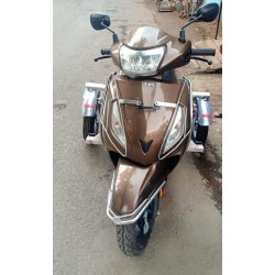 Compact Side Wheel Attachment Kit For TVS Jupiter BS6