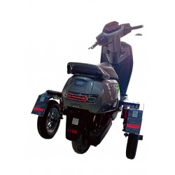 Compact Side Wheel Attachment Kit For TVS iQube Electric Scooter Compact Side Wheel Attachment Kit For TVS iQube Electric Scooter