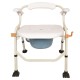 Deluxe Commode Shower Chair with Armrest Deluxe Commode Shower Chair with Armrest