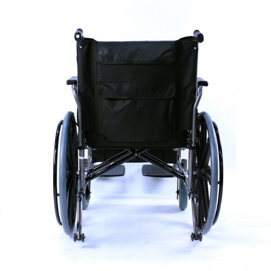 Deluxe Heavy Duty Premium Foldable Wheelchair Ideal for Heavy Patients