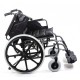 Deluxe Heavy Duty Premium Foldable Wheelchair Ideal for Heavy Patients