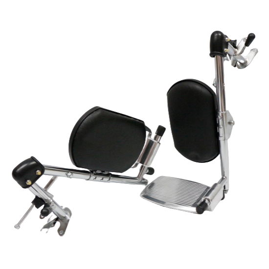 Mobility Kart Detachable Elevating Footrest for Wheelchair