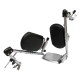 Mobility Kart Detachable Elevating Footrest for Wheelchair