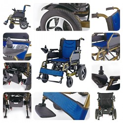 Economic Hearvy Duty Compact Electric Wheelchair