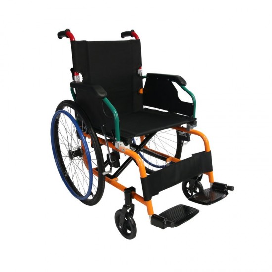 Mobility Kart Economic Light Weight Manual Wheelchair For Senior