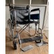 Economy Foldable Obesity Wheelchair Seat Width 22 Inches