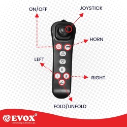 Evox Ultralight Weight Auto Folding Power Wheelchair WC 109 with Wireless Remote & Electromagnetic Brake Evox Ultralight Weight Auto Folding Power Wheelchair WC 109 with Wireless Remote & Electromagnetic Brake