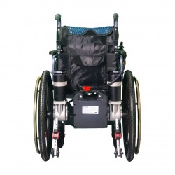 Evox wc 106 Self Propelled Light Weight Aluminum Electric Power Wheelchair with 16 Inch Seat & Lithium Ion Battery Evox wc 106 Self Propelled Light Weight Aluminum Electric Power Wheelchair with 16 Inch Seat & Lithium Ion Battery