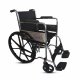 FOLDING WHEELCHAIR IN CHROME FINISH WITH MAG WHEEL FOLDING WHEELCHAIR IN CHROME FINISH WITH MAG WHEEL
