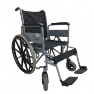 FOLDING WHEELCHAIR SWING AWAY HANDREST & REMOVABLE LEG REST FOLDING WHEELCHAIR SWING AWAY HANDREST & REMOVABLE LEG REST