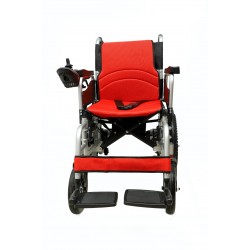 Foldable Electric Wheelchair with Electromagnetic Control & Tubeless Tyres Foldable Electric Wheelchair with Electromagnetic Control & Tubeless Tyres