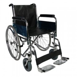 Foldable Wheelchair with Detachable Armrest Footrest Foldable Wheelchair with Detachable Armrest Footrest