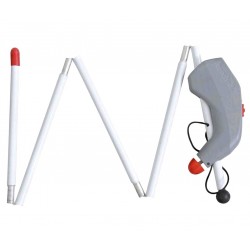 Folding Blind Stick For Handicapped -White Folding Blind Stick For Handicapped -White