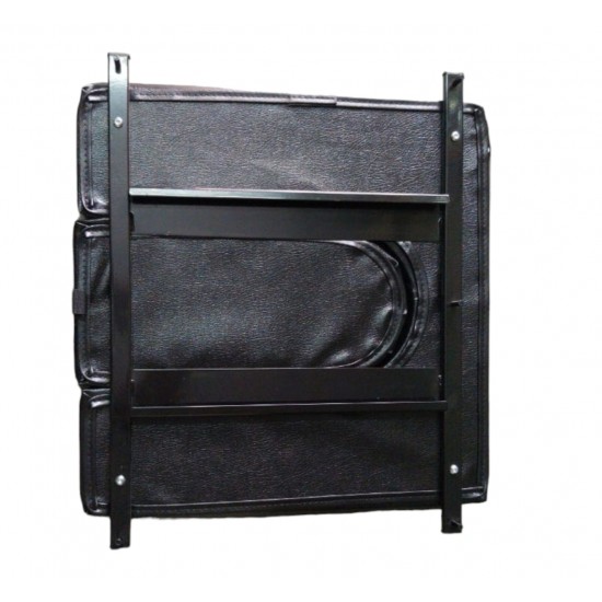 U Cut Seat For Folding Commode Wheelchair