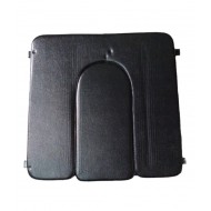 U Cut Seat For Folding Commode Wheelchair