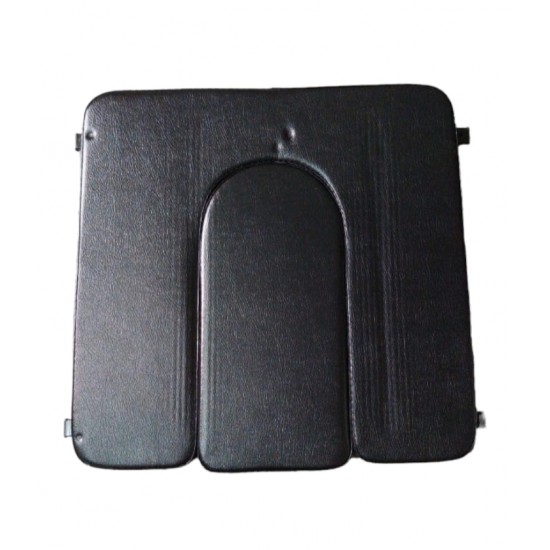 U Cut Seat For Folding Commode Wheelchair
