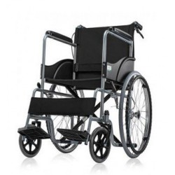 Folding Wheelchair with Attendant Brakes