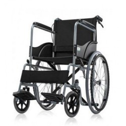 Folding Wheelchair with Attendant Brakes Folding Wheelchair with Attendant Brakes