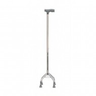 Height Adjustable Quadripod Walking Stick