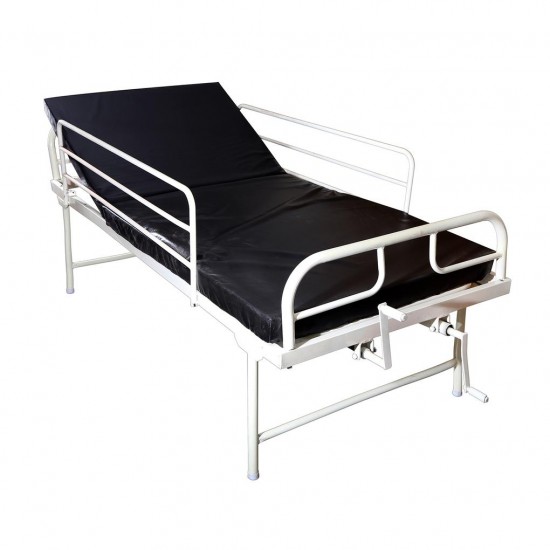 Fowler Bed with Mattress & Railing