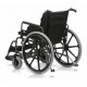 Heavy Duty Bariatric Wheelchair 24 Inch Seat with Detachable Armrest & Footrest
