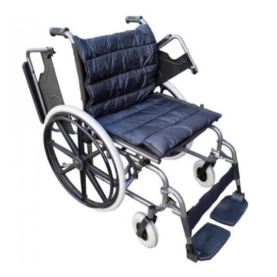 Heavy Duty Bariatric Wheelchair 24 Inch Seat with Detachable Armrest & Footrest Heavy Duty Bariatric Wheelchair 24 Inch Seat with Detachable Armrest & Footrest