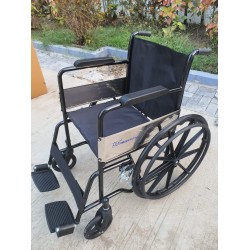 Heavy Duty Mag Wheels Wheelchair Powder Coted