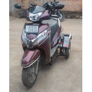 Honda Activa 125 BS6 Compact Side Wheel Attachment Kit Honda Activa 125 BS6 Compact Side Wheel Attachment Kit