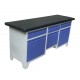 Hospital Examination Table with Cabinets