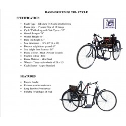 ISI Mark Handicap Tricycle Double Hand Drive ISI Mark Handicap Tricycle Double Hand Drive
