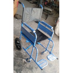 Indian Foldable MS Powder Coated Wheelchair