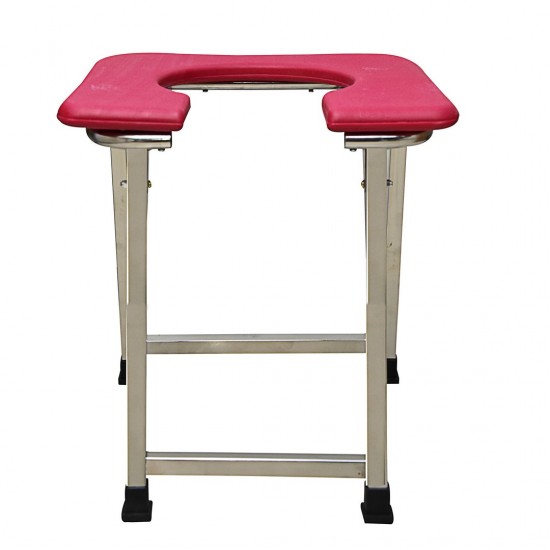 Indian Style with Stainless Steel (SS) Pipe Commode Stool