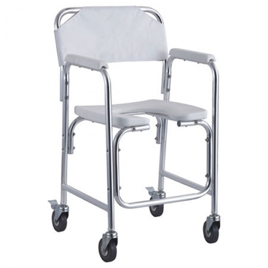 Karma Rainbow 10 AL-FX Aluminium Commode Chair with Wheels