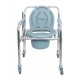 Karma Rainbow 5 AL Foldable Aluminium Commode Chair with Wheels Karma Rainbow 5 AL Foldable Aluminium Commode Chair with Wheels