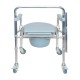 Karma Rainbow 5 AL Foldable Aluminium Commode Chair with Wheels