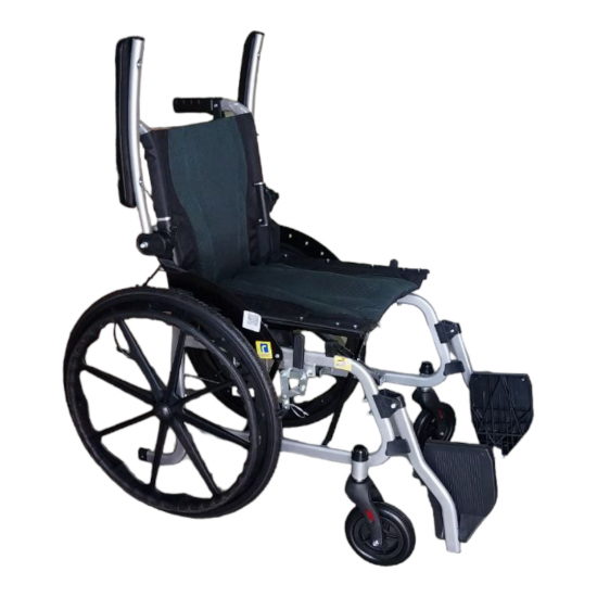 Karma Ryder 14 Aluminum Wheelchair with Flip-Up Armrest & Footrests Karma Ryder 14 Aluminum Wheelchair with Flip-Up Armrest & Footrests