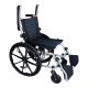 Karma Ryder 14 Aluminum Wheelchair with Flip-Up Armrest & Footrests